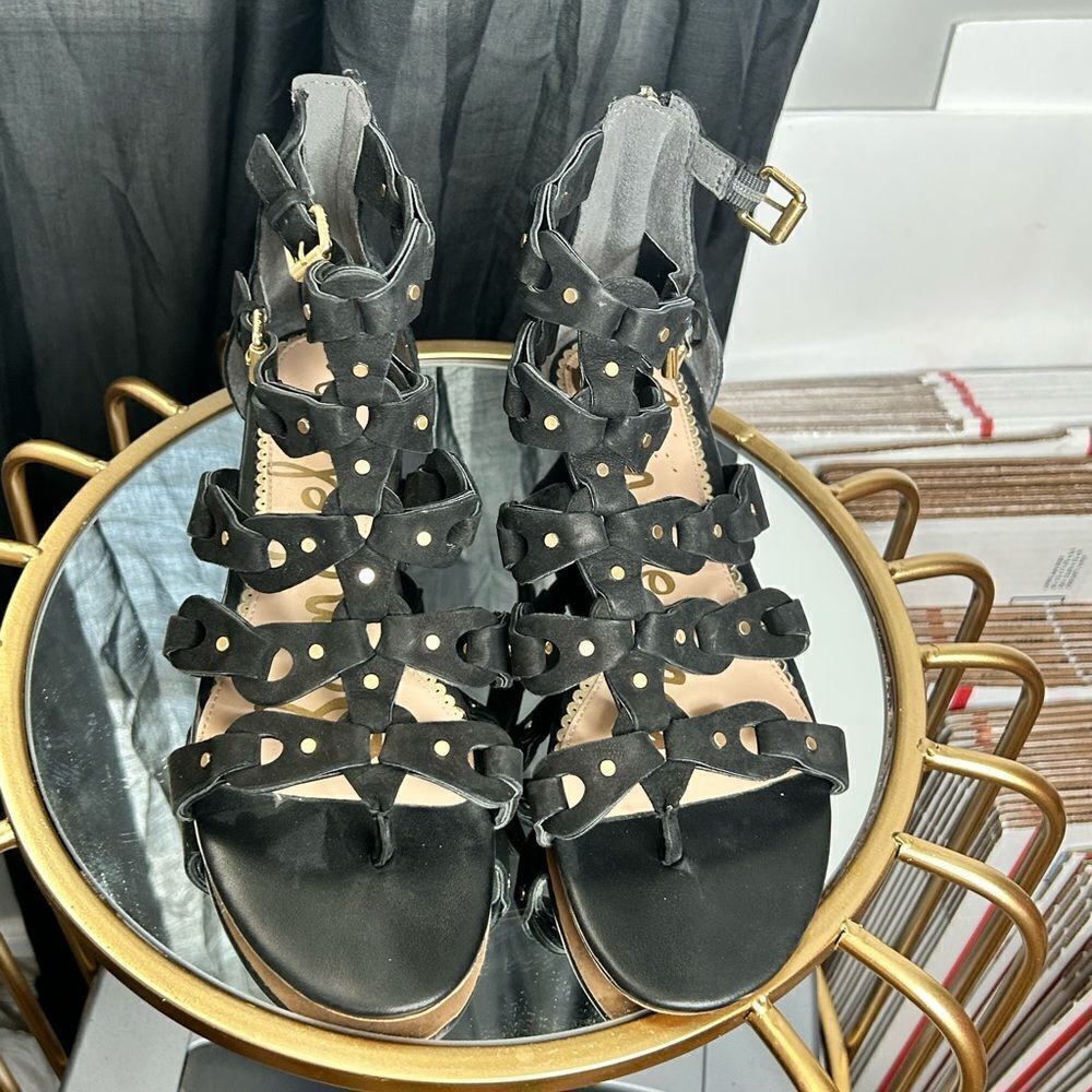 Sam Edelman Draper Cage Sandals - Picture 4 of 7